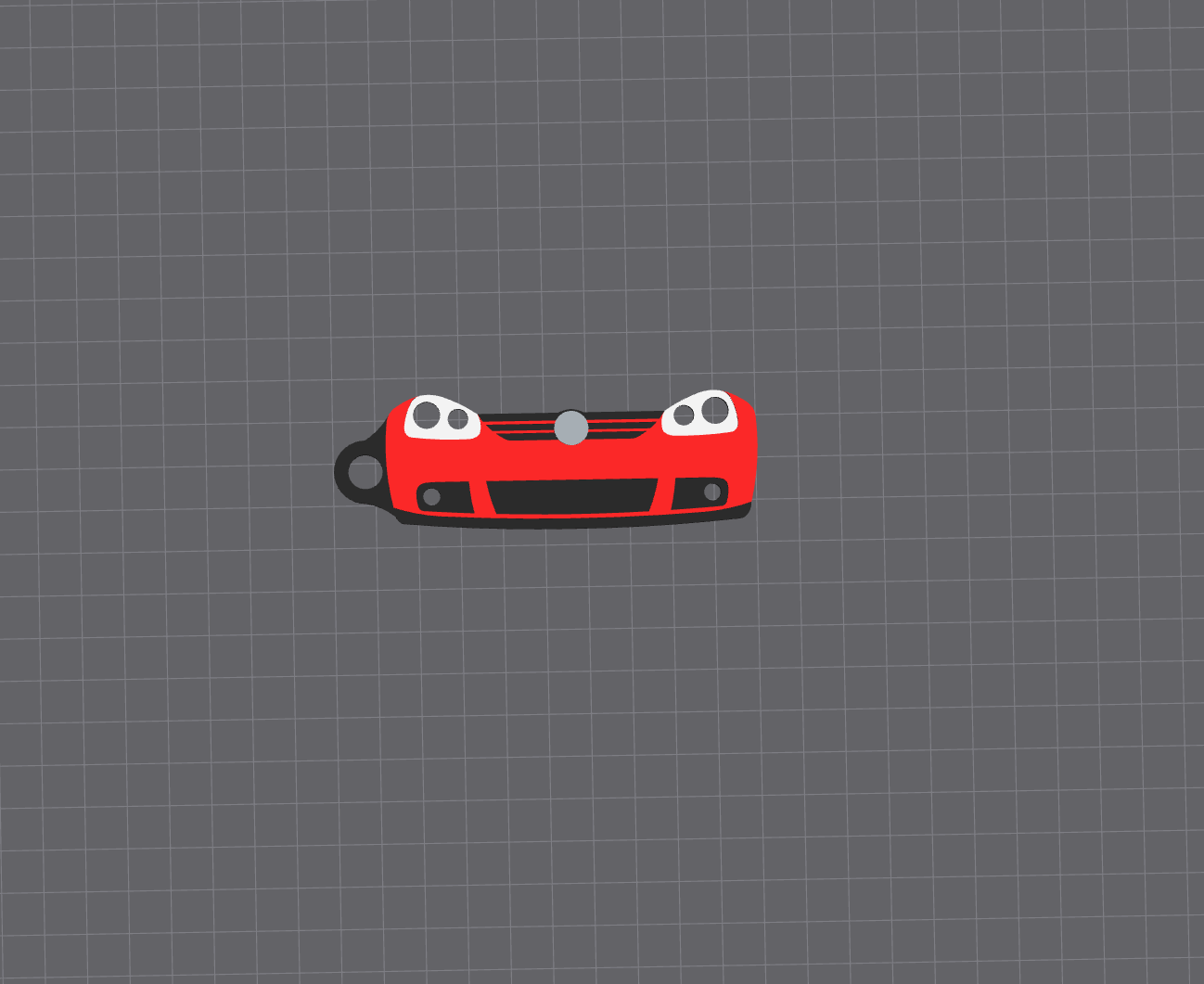 Volkswagen Golf Mk5 Keychain