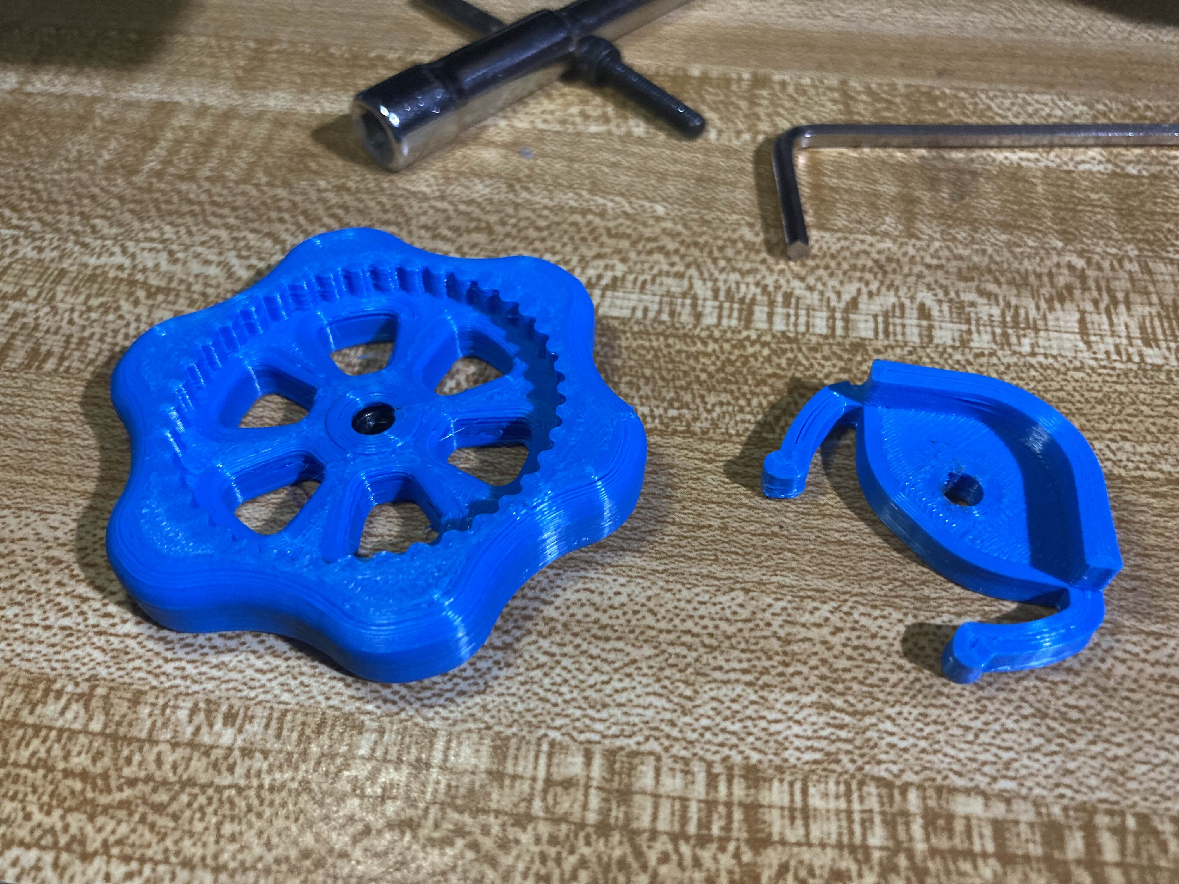 Longer lk5 pro clicky leveling knobs