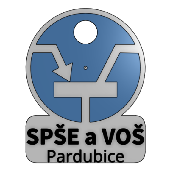 SPŠE a VOŠ Pardubice (logo)
