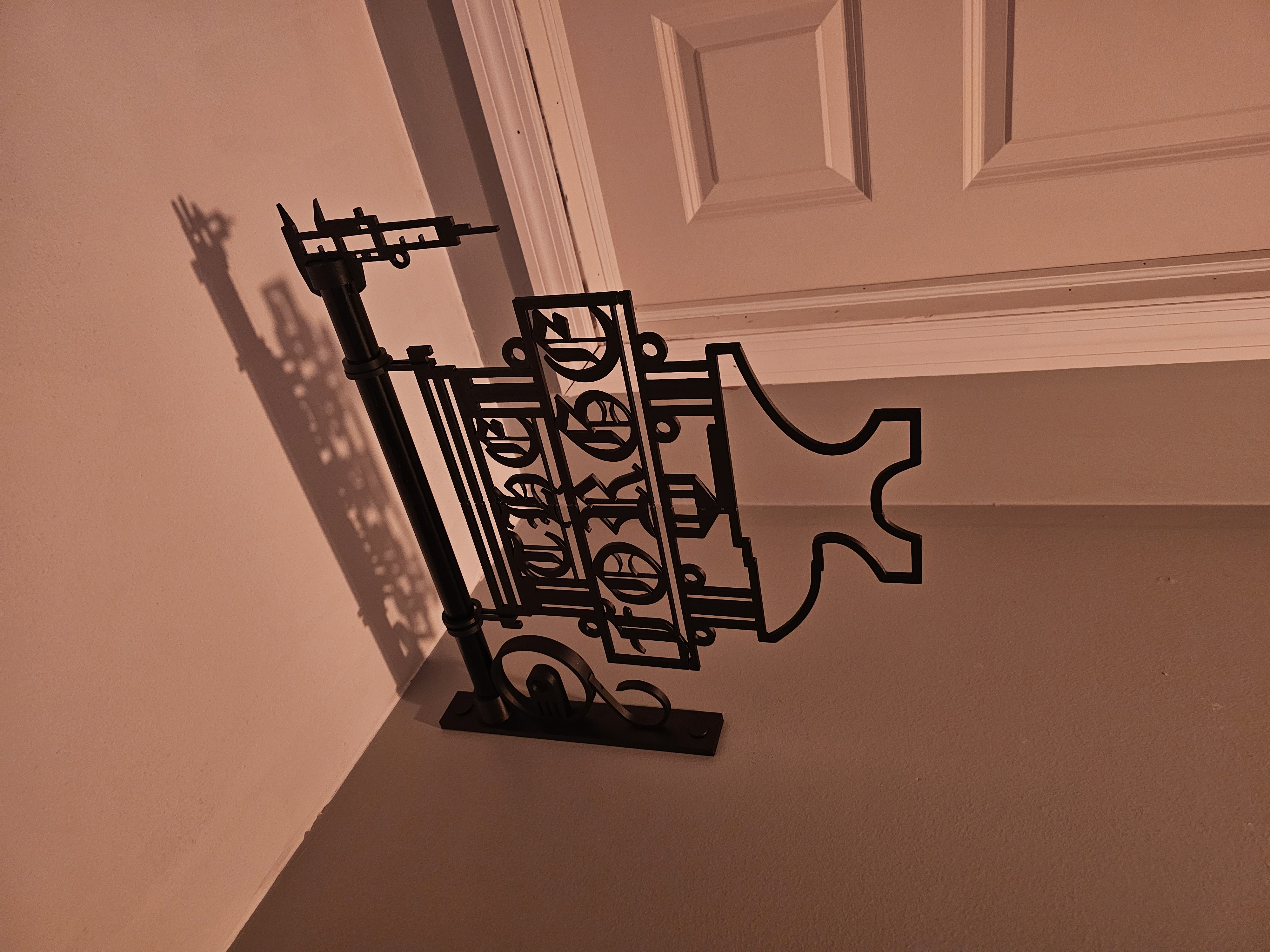 "The Forge" Blacksmith Hanging Sign for 3d printing hobbyists.