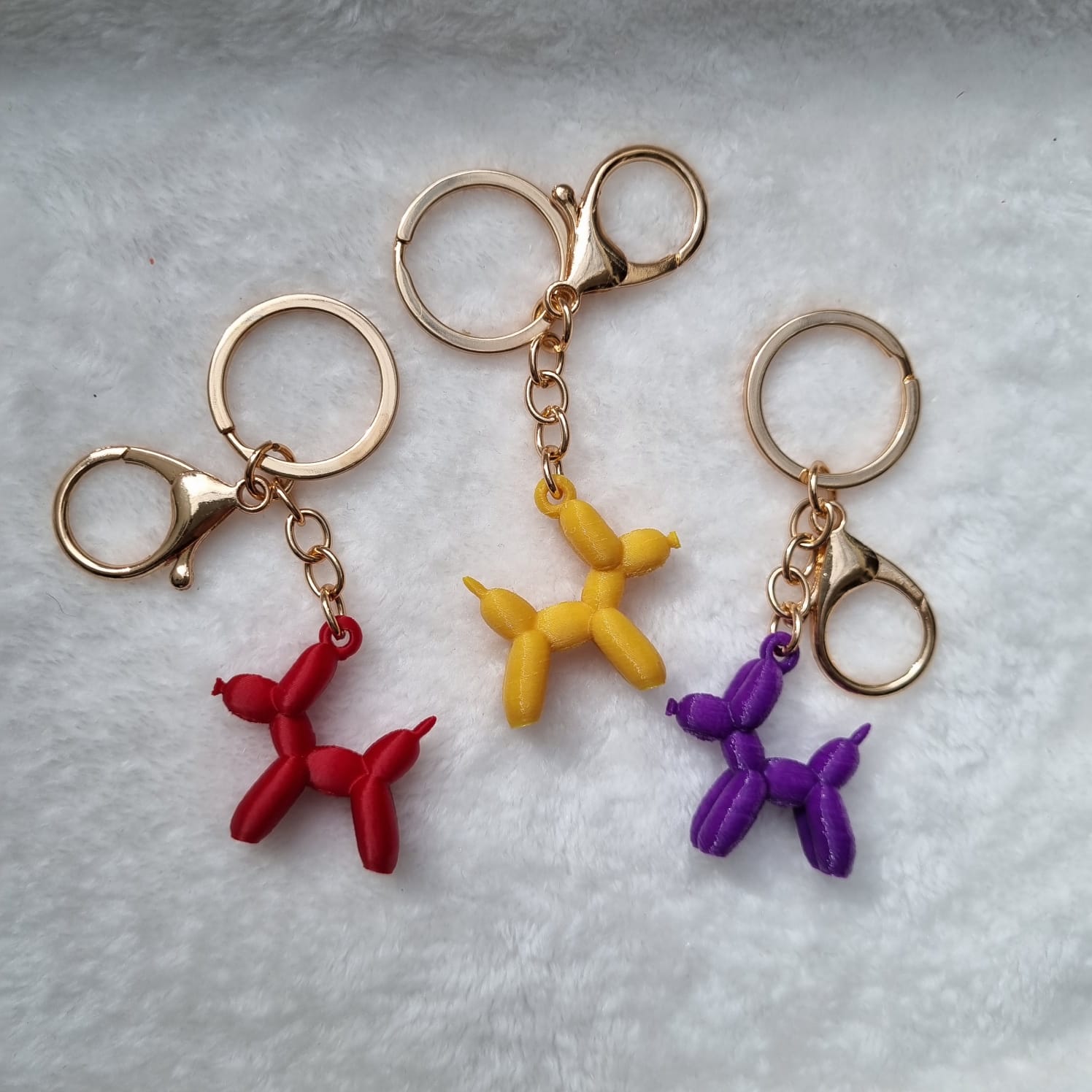 Balloon Dog Keychain