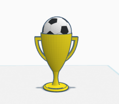 Soccer trophy