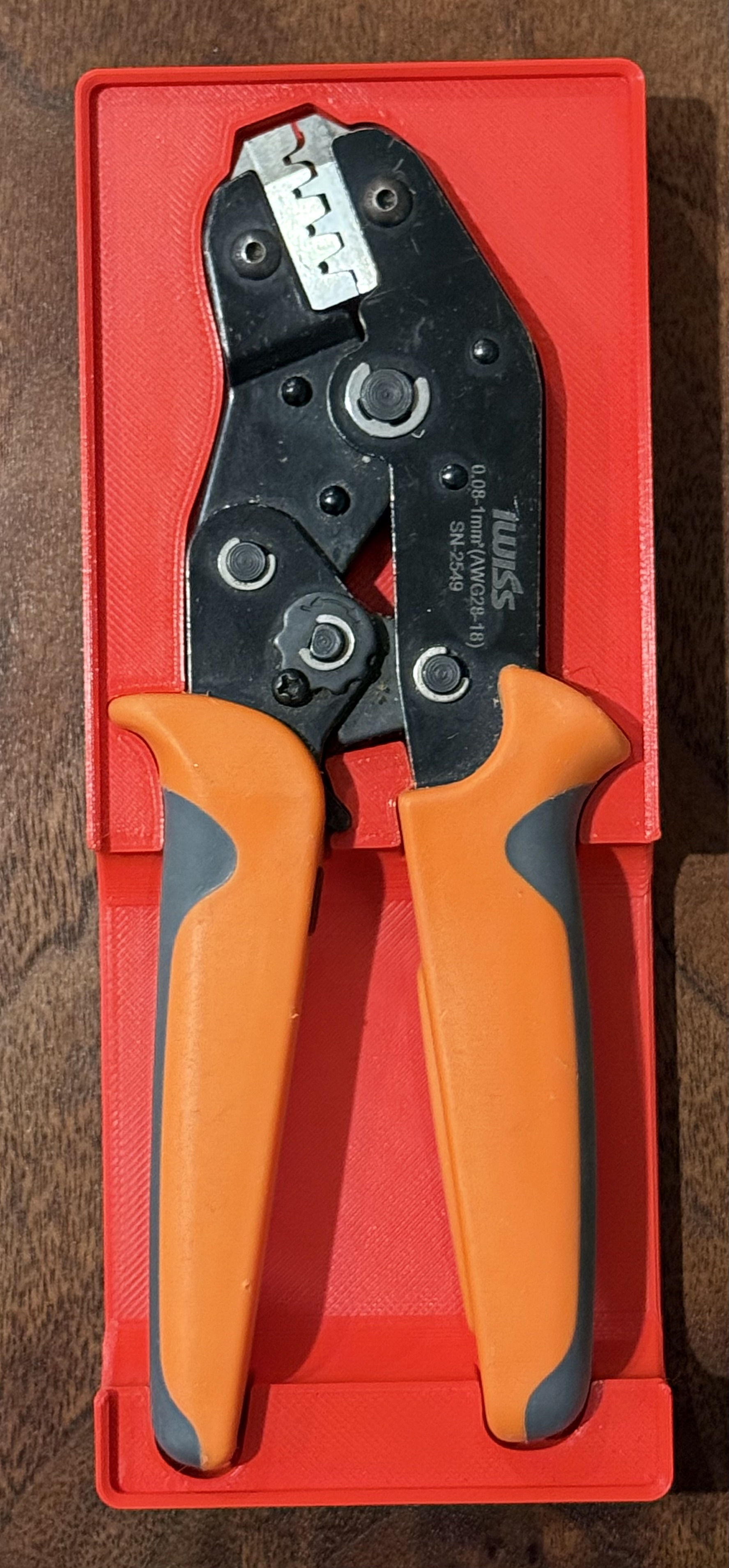 IWISS Crimpers SN-2549 Gridfinity Case