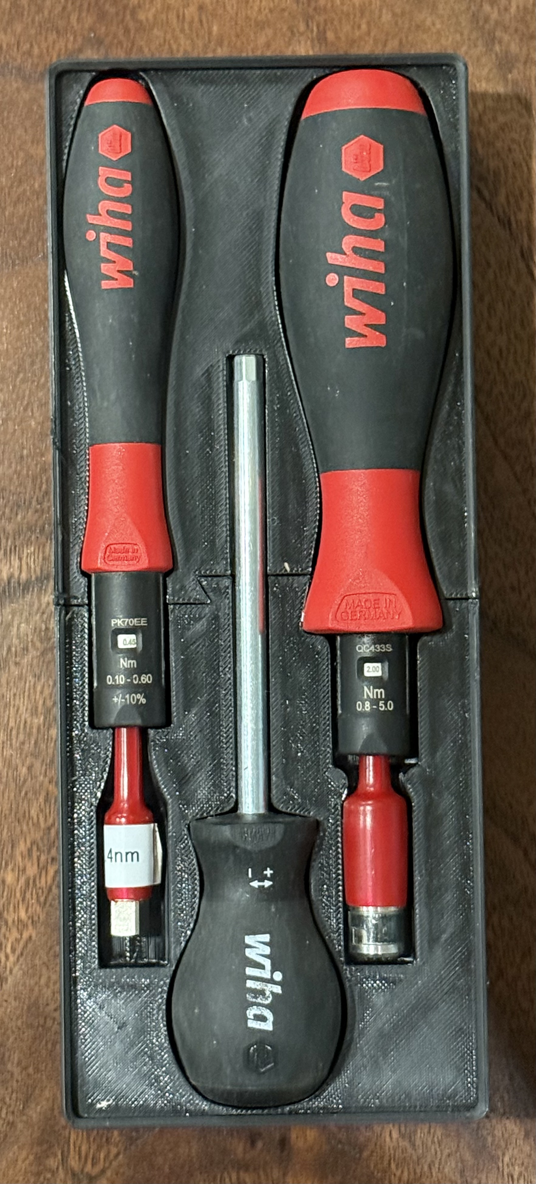 Wiha TorqueVario-S Torque Wrench Gridfinity Case