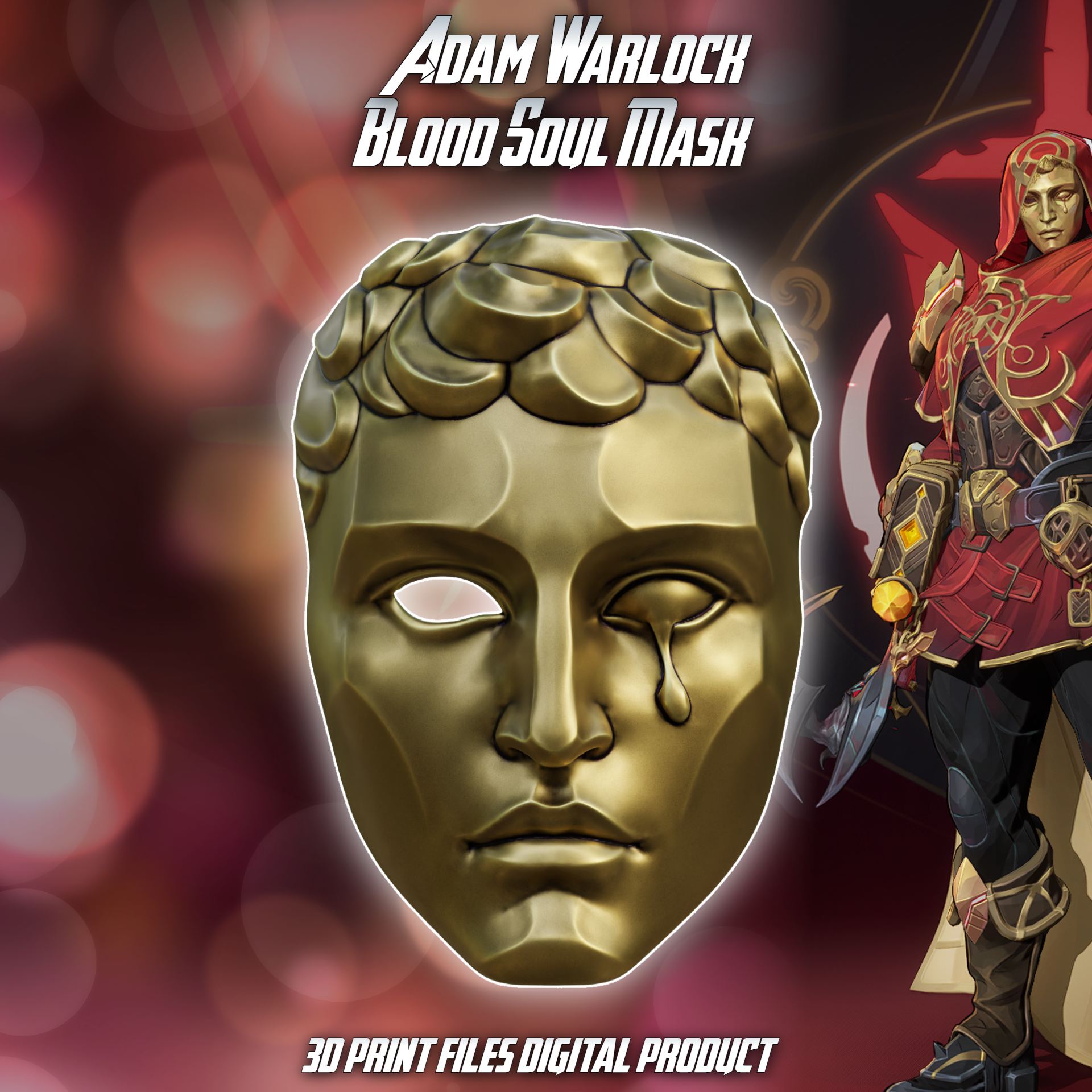Blood Soul Mask Adam Warlock Marvel Rivals