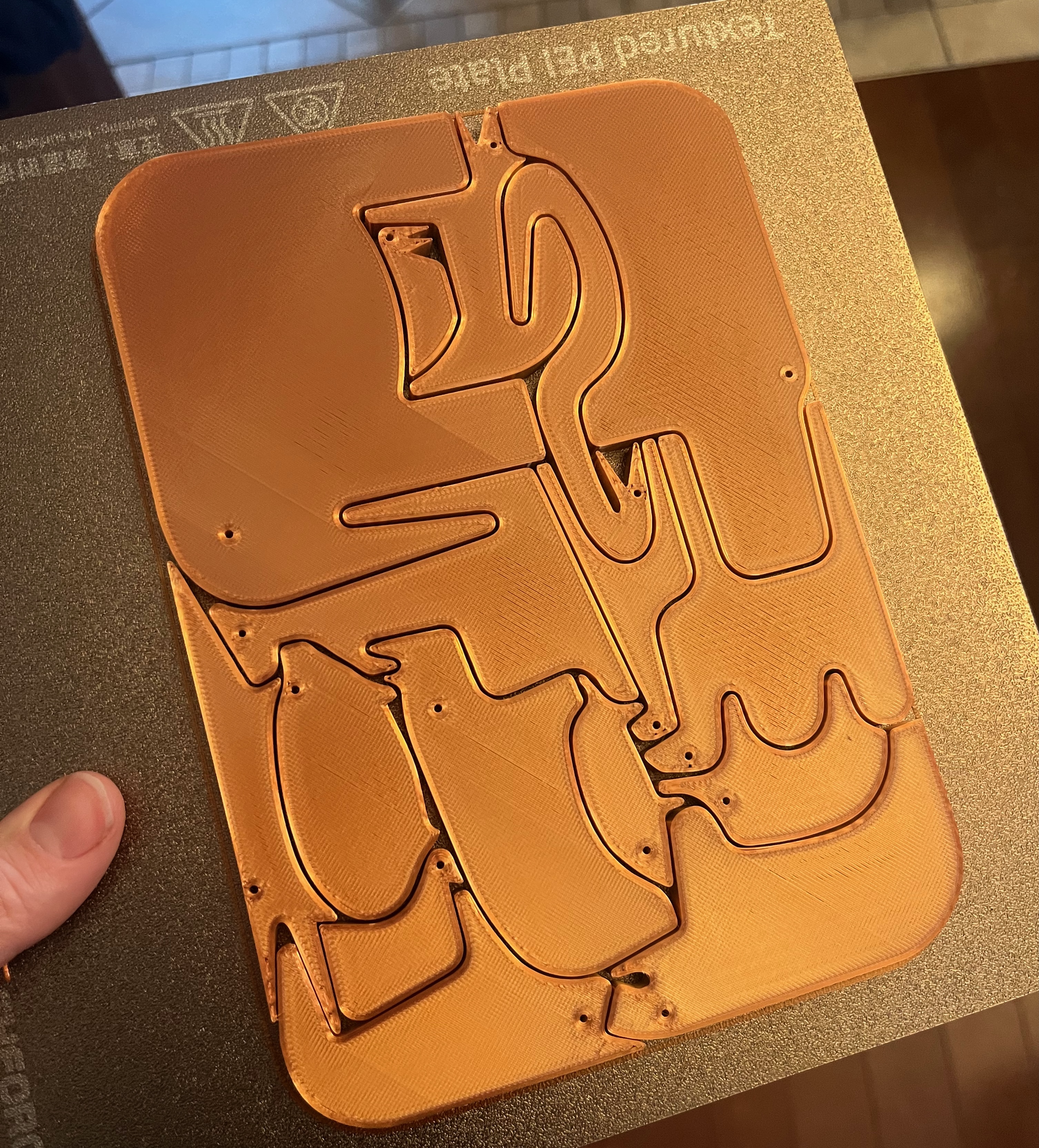 16 Animal Puzzle with Tray