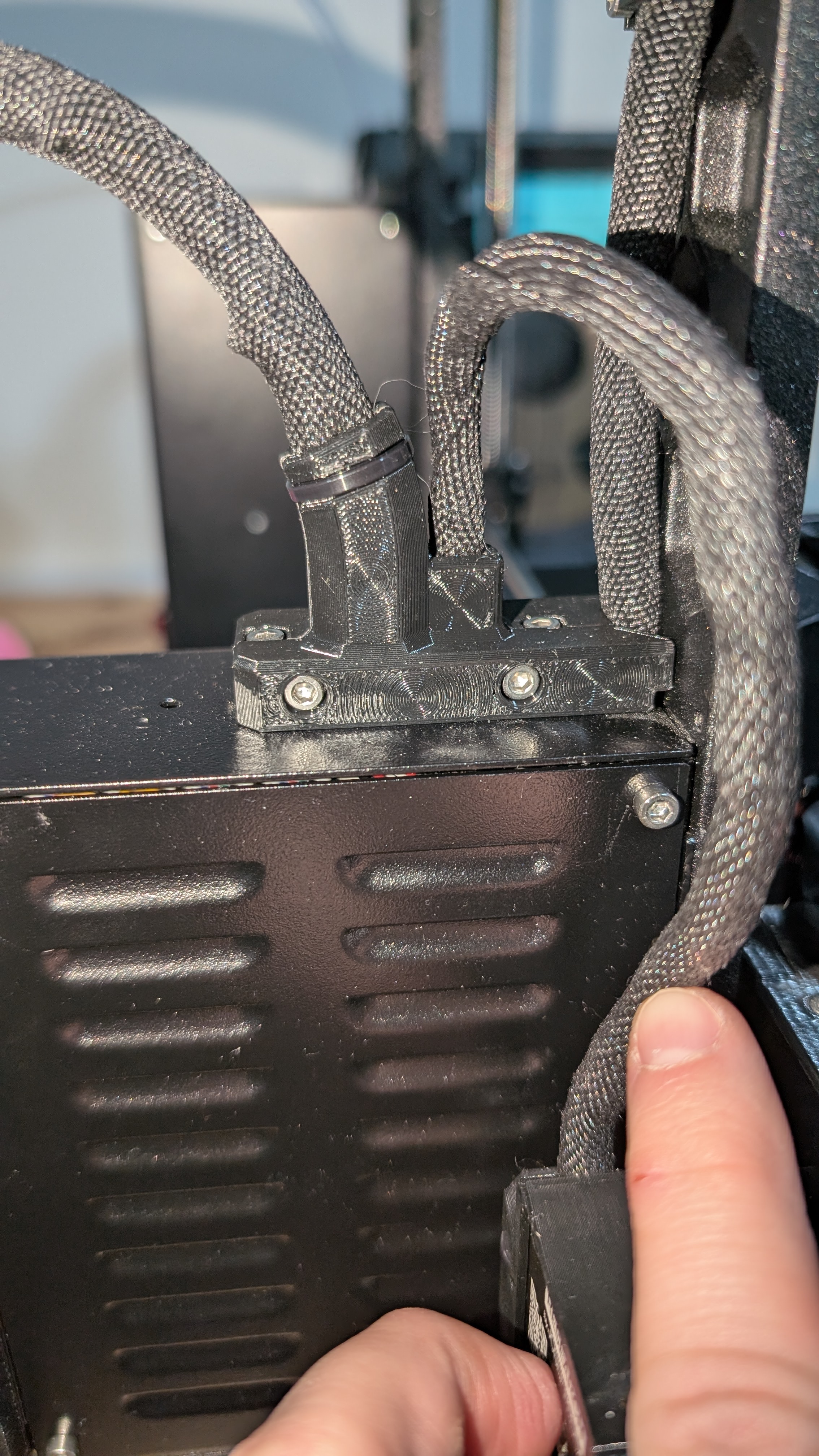 External cable holder xBuddy Revesed version MK4 / MK4S