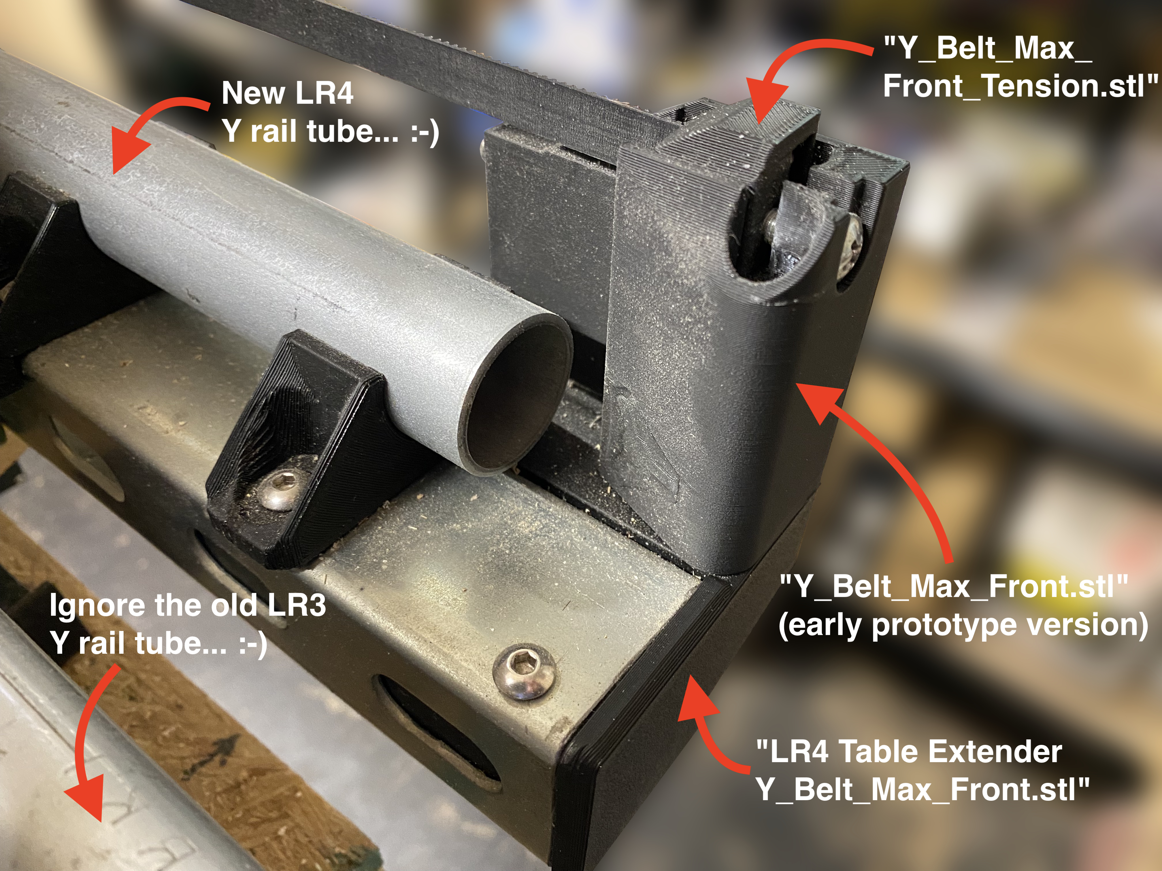 [unofficial] LowRider v4 DIY CNC - for use with Unistrut / Superstrut / metal strut - table extenders, rail clips, and rail placement jig v1.0