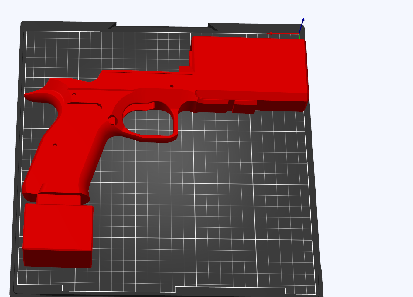 Shadow 2 AceXR extended to be filled with bullets as weights