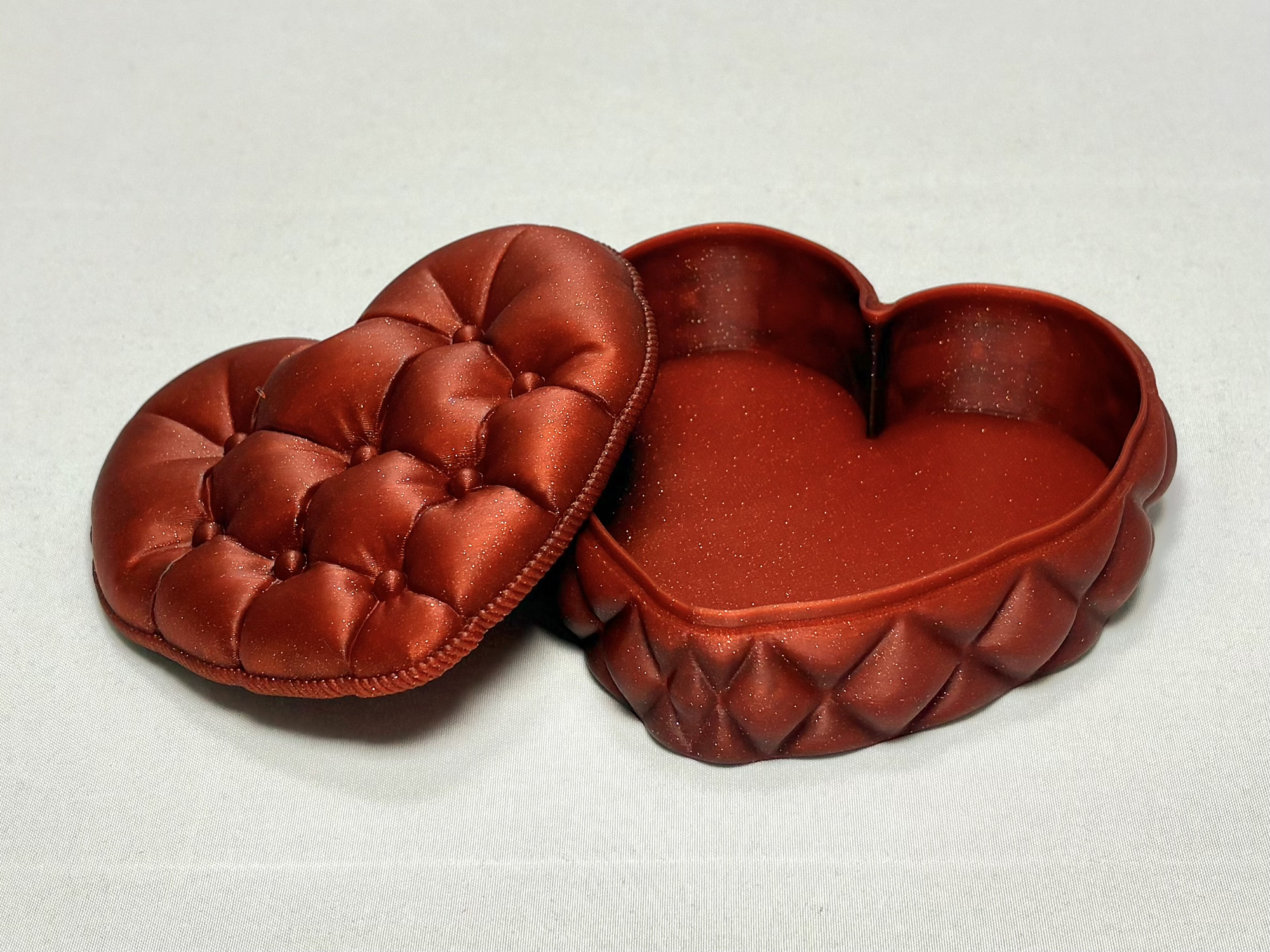 Pillow Heart Trinket Box