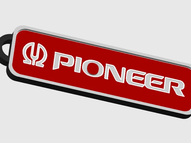 PIONEER LOGO 1970 (RETRO) KEYCHAIN