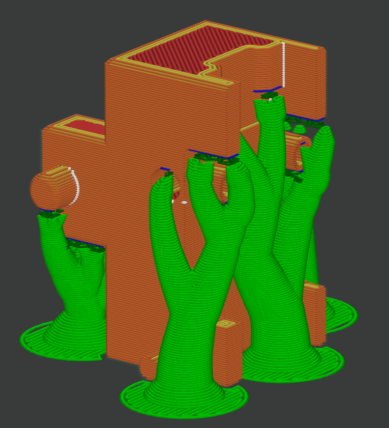 Sovol SV08 BTT Eddy mount for tap with locating pin 3D model thumbnail