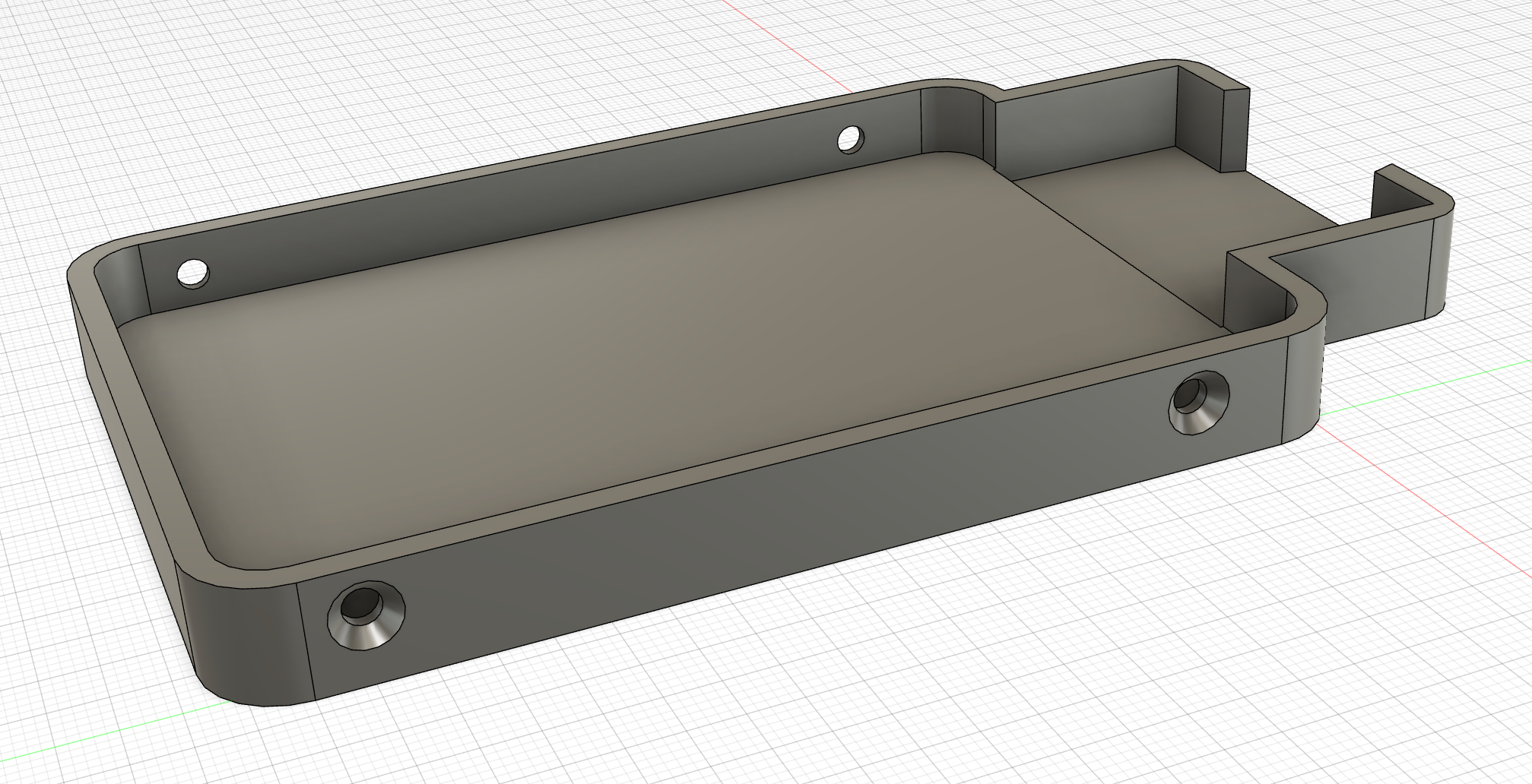 SSD Halter mit Stecker