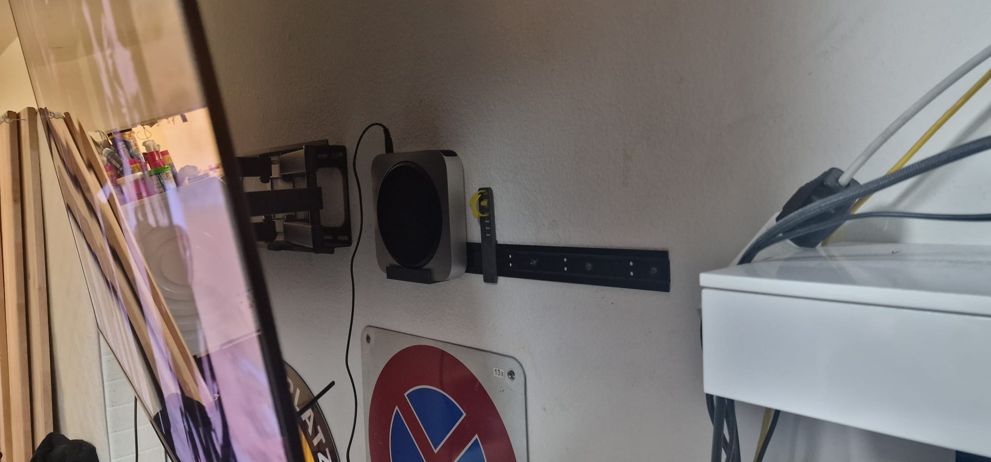 hat rail mount mac mini