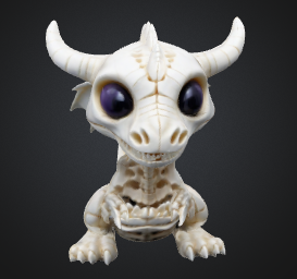 Miniatura 3 do modelo 3D Mini dragon