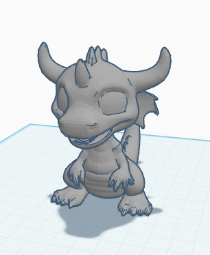 Miniatura 2 do modelo 3D Mini dragon