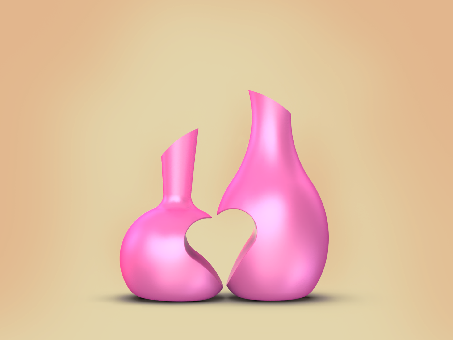 Valentine’s Classics 3D Printed Flower Vase