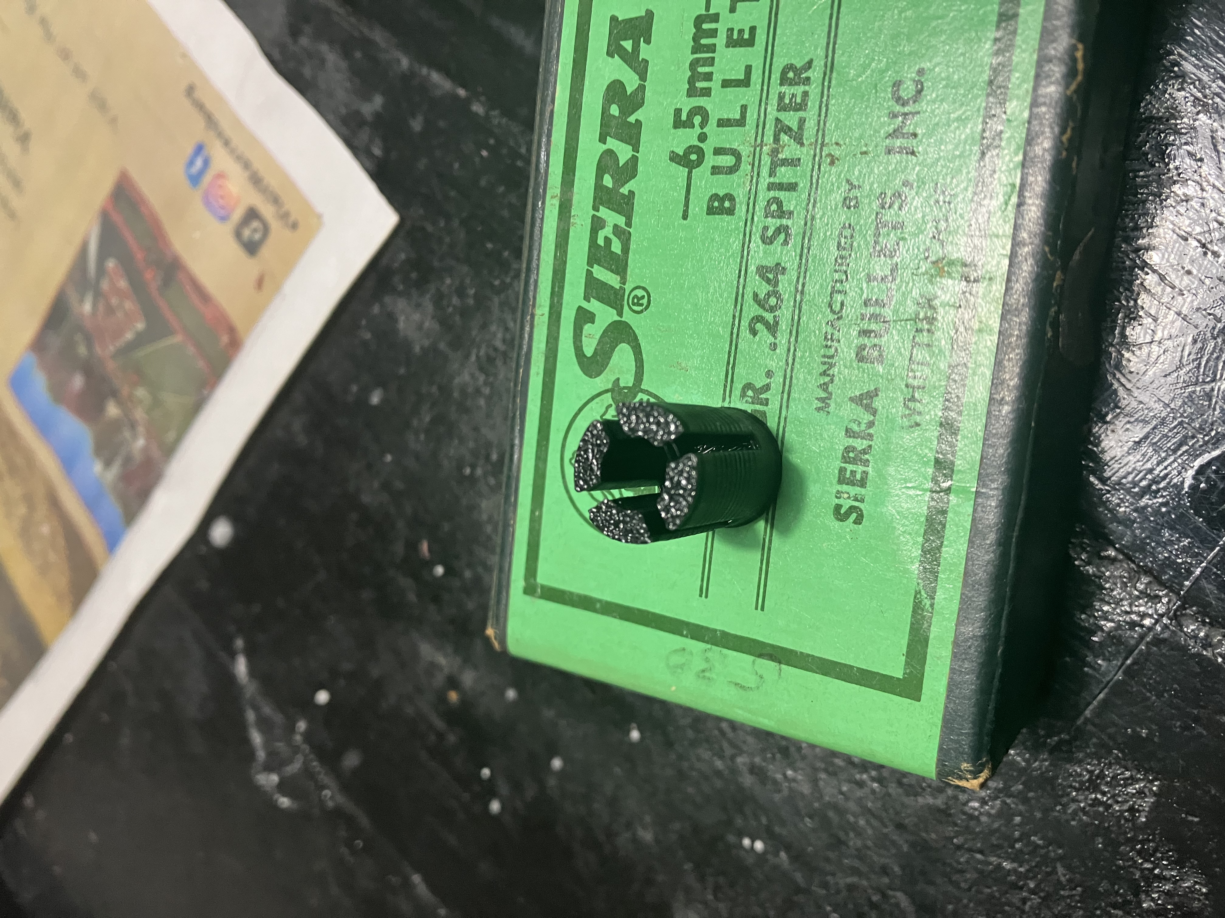 .50-6.5 mm/.264 Spitzer sabot for muzzleloaders