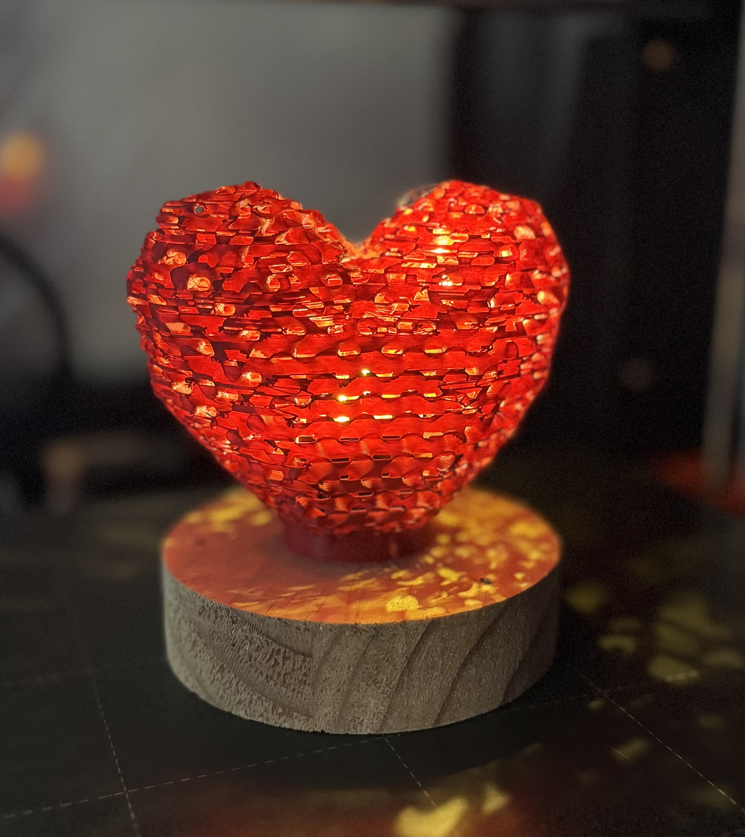 Mini heart decoration