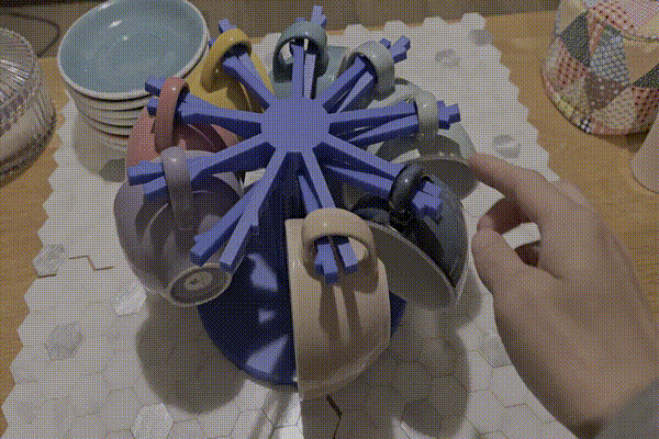 Coffee cup holder - Rotatable