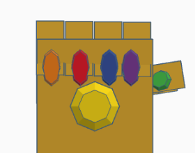 Thanos Desk Prop