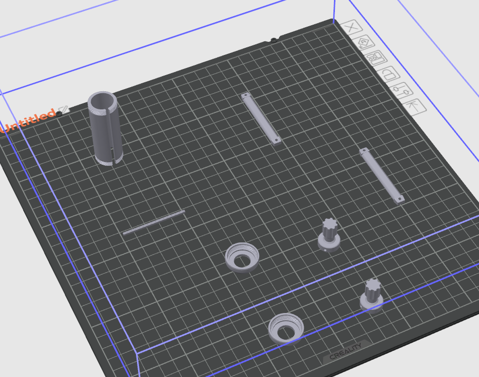 Mini scroll - improved fit and spin