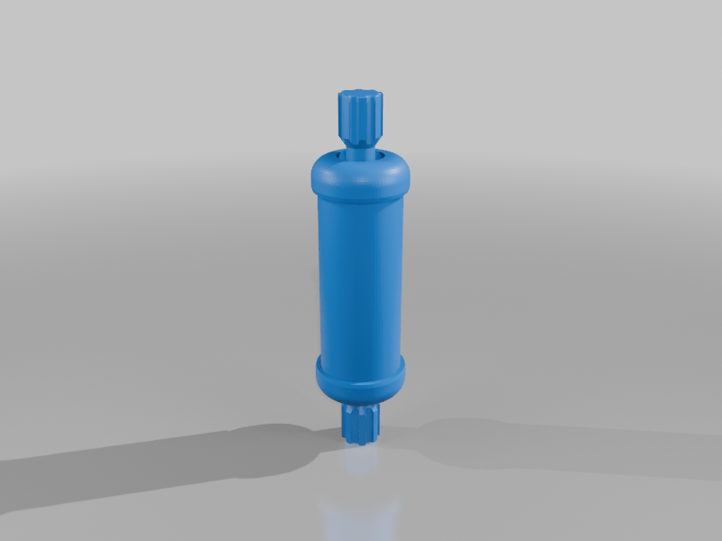 Miniatura 2 do modelo 3D Mini scroll - improved fit and spin