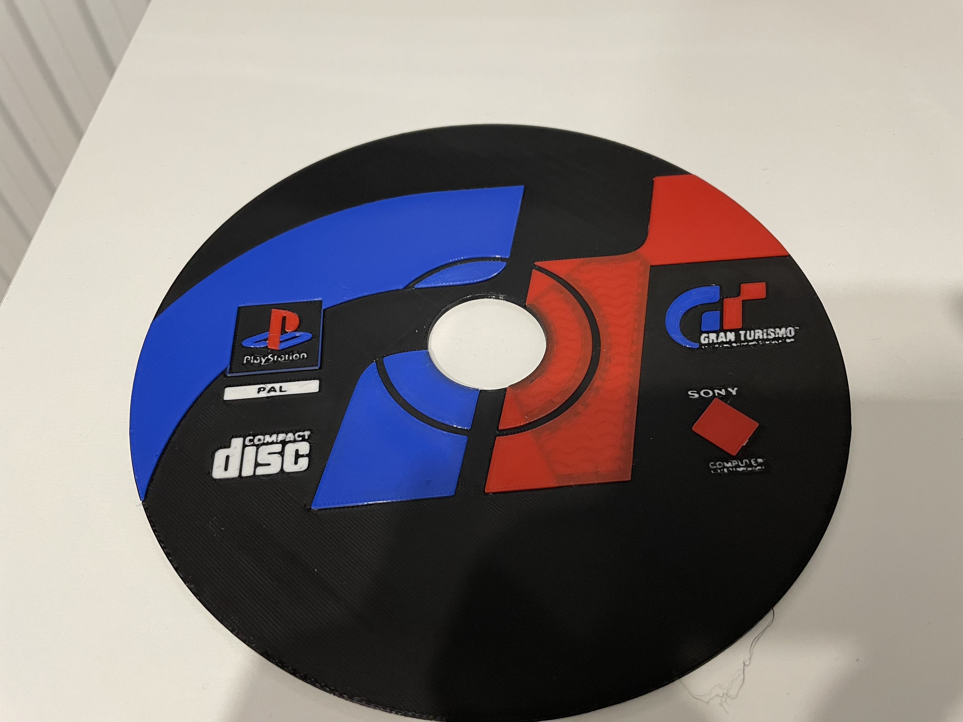 Gran Turismo PSX CD Wall Art