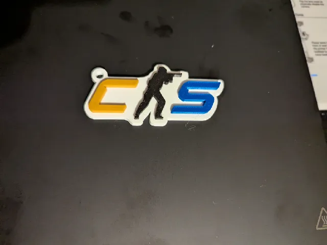 Counter Strike Keychain