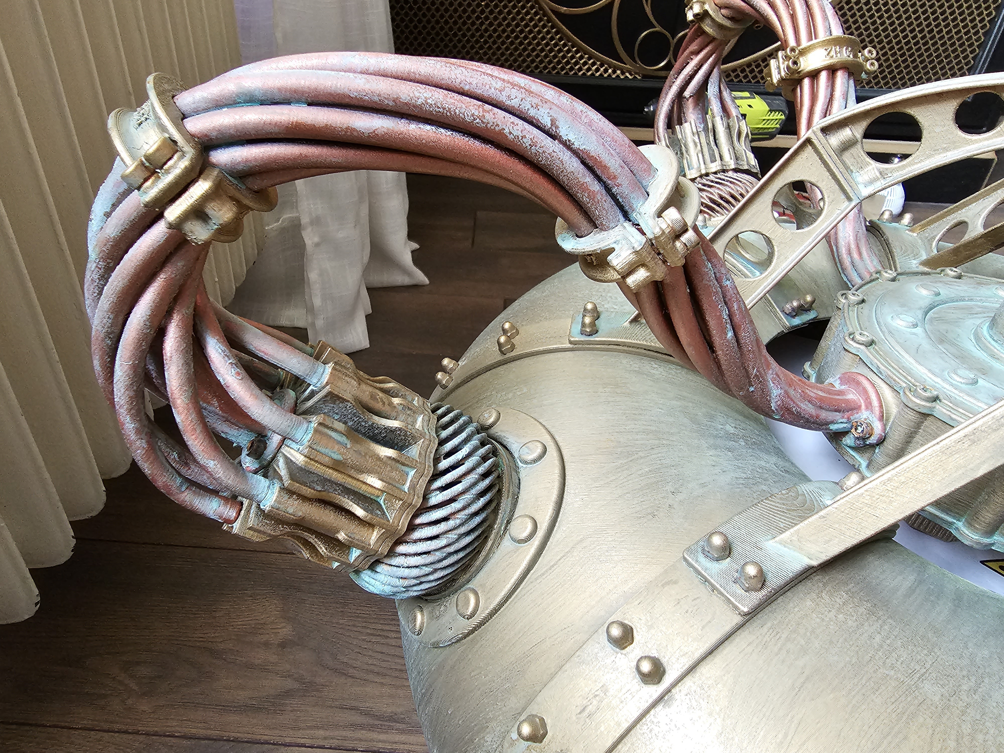 Steampunk Ceiling Lamp — miniatura 5