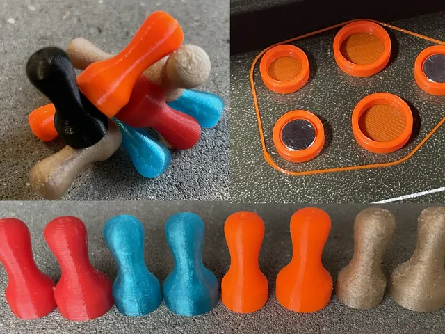 DIY embedded refrigerator / fridge magnets