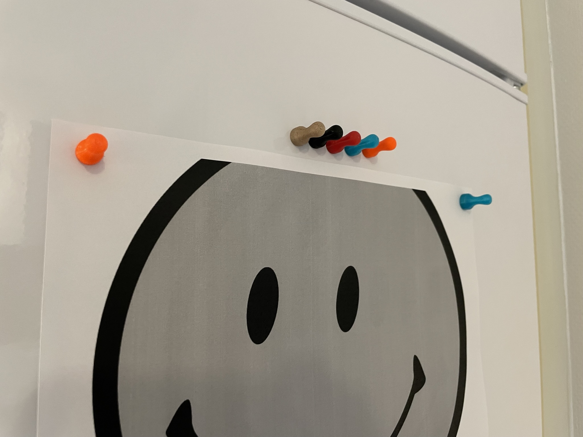 DIY embedded refrigerator / fridge magnets by TC Download free STL