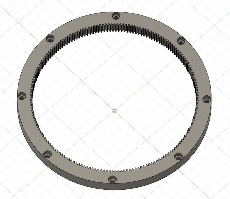 Internal Teeth Spur Gear module 1,0