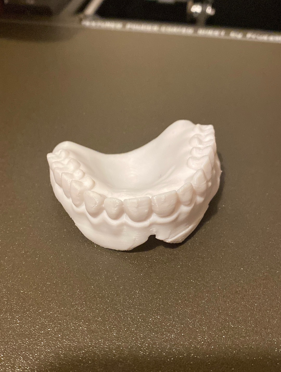 False Teeth Dentures Upper and Lower models Props — miniatura 3