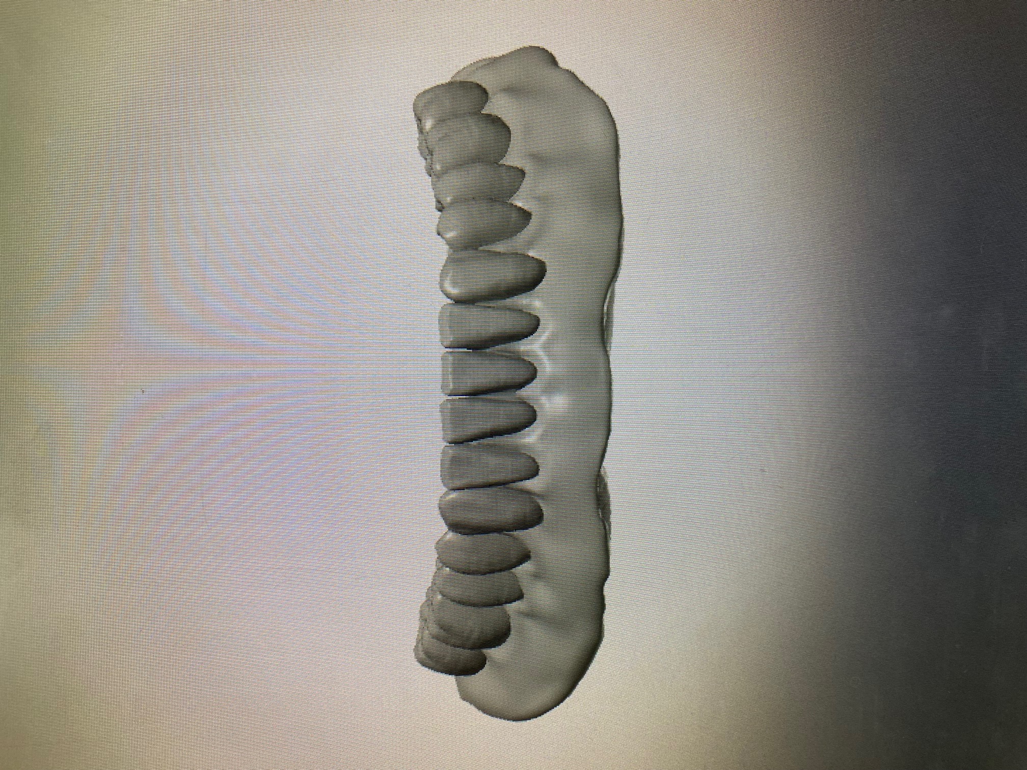 False Teeth Dentures Upper and Lower models Props — miniatura 2