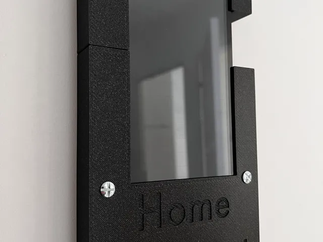 Wall plate for 7inch LCD touch screen