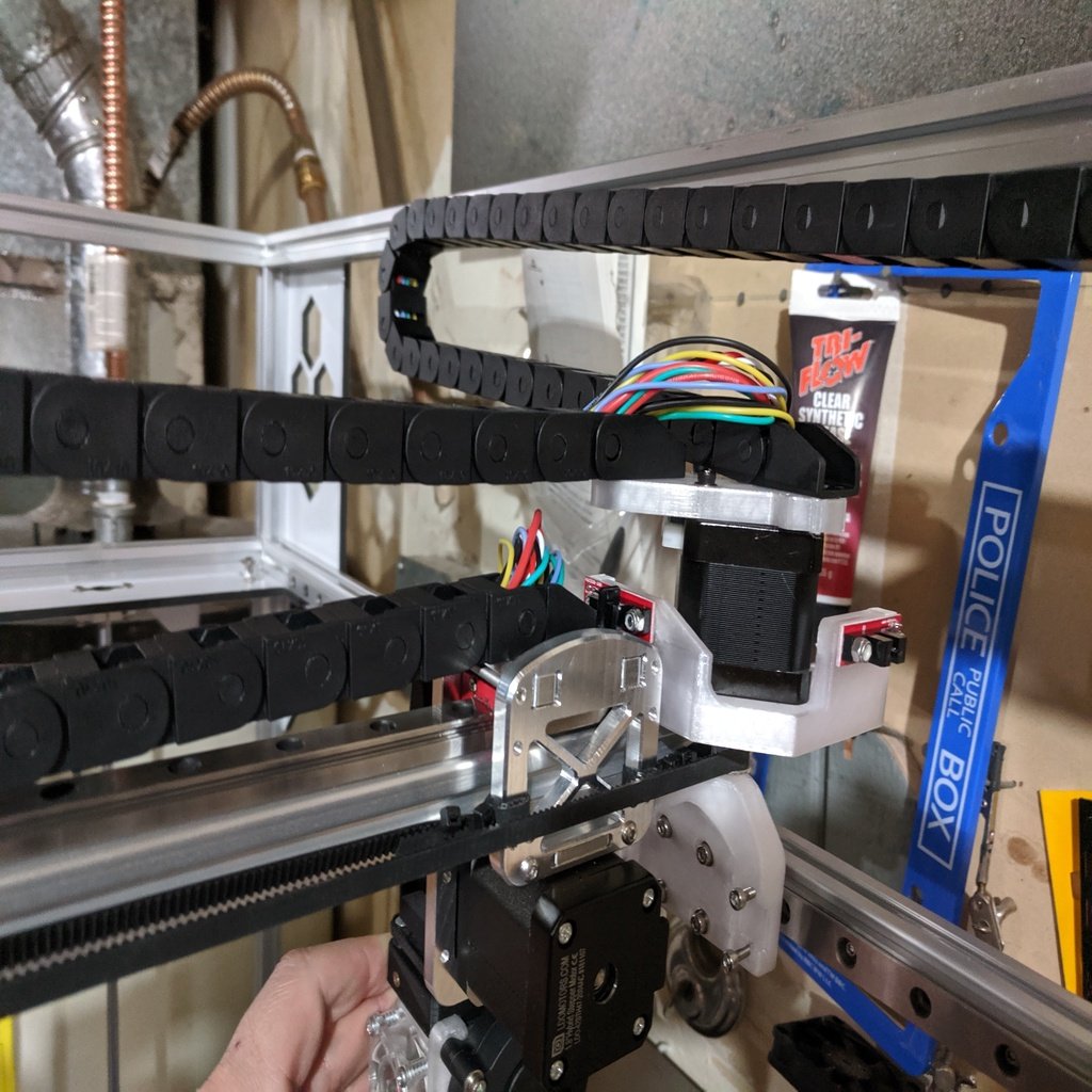 FolgerTech FT-6 Optical Endstop Conversion and Drag Chain Mounts