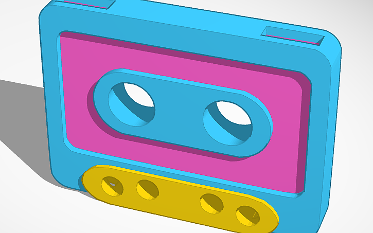 Cassette Tape Pencil Holder