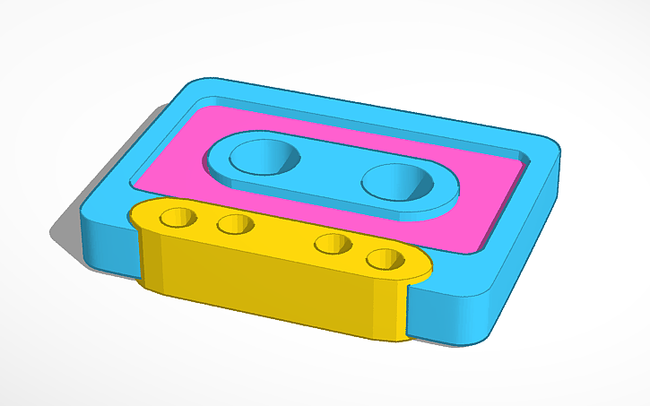 Cassette Tape Model