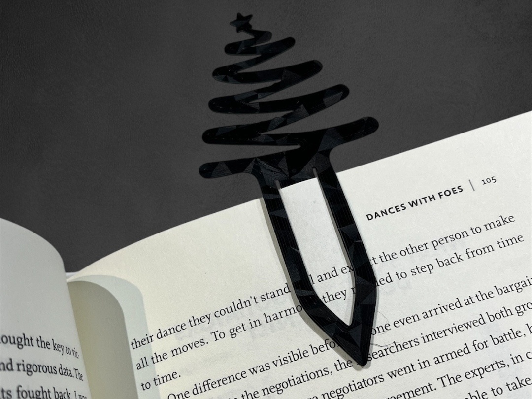 Christmas bookmark