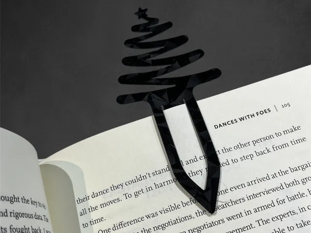Christmas bookmark