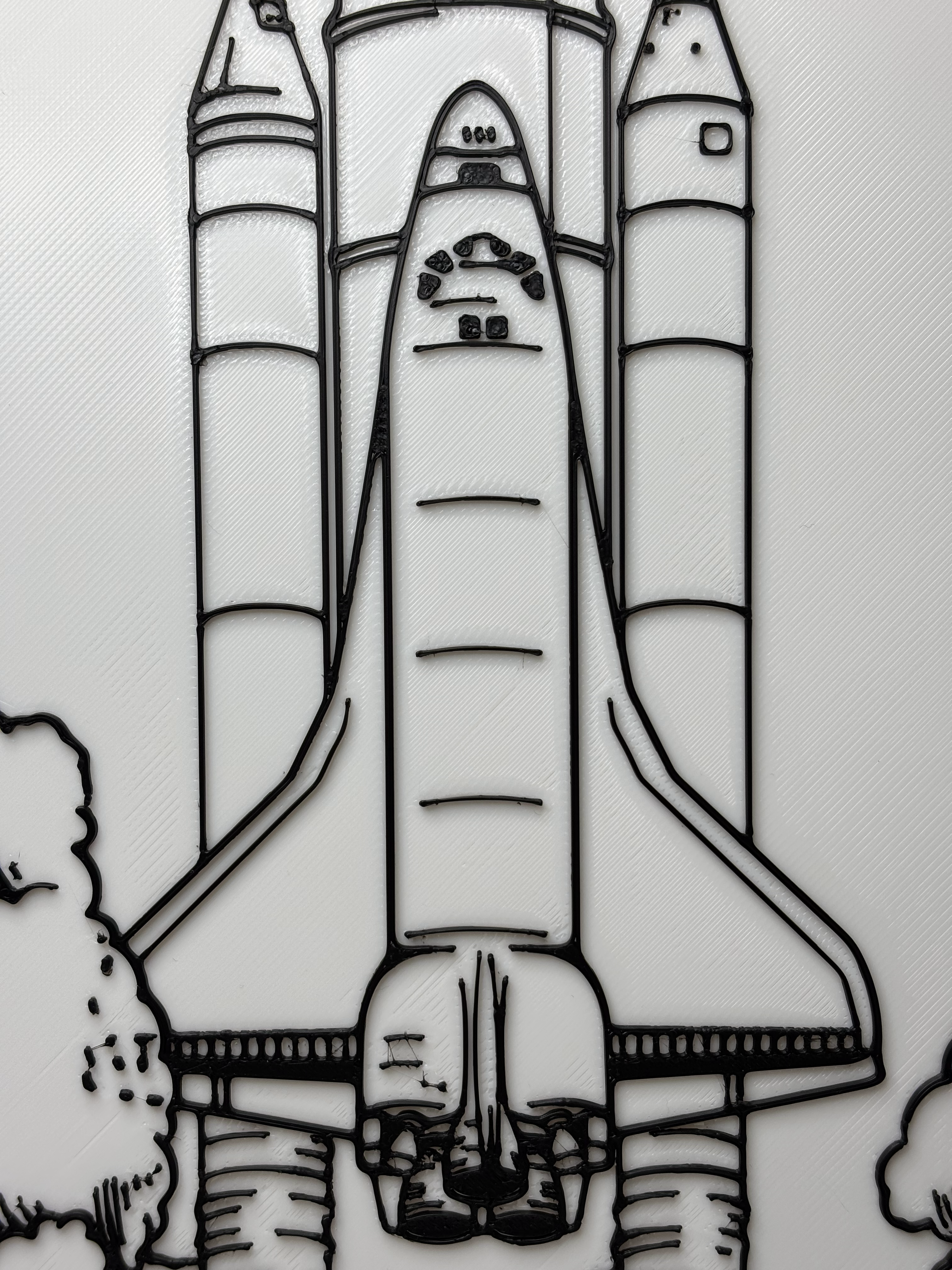 Miniatura 4 do modelo 3D Space Shuttle Launch - Blueprint - Poster