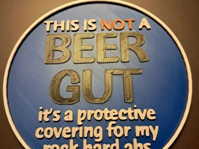 BEER GUT COASTER