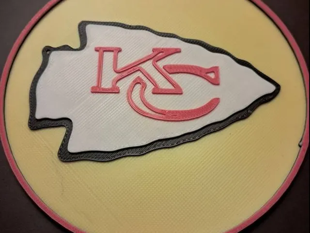 K.C. CHEIFS COASTER  (NO MMU OR AMS)