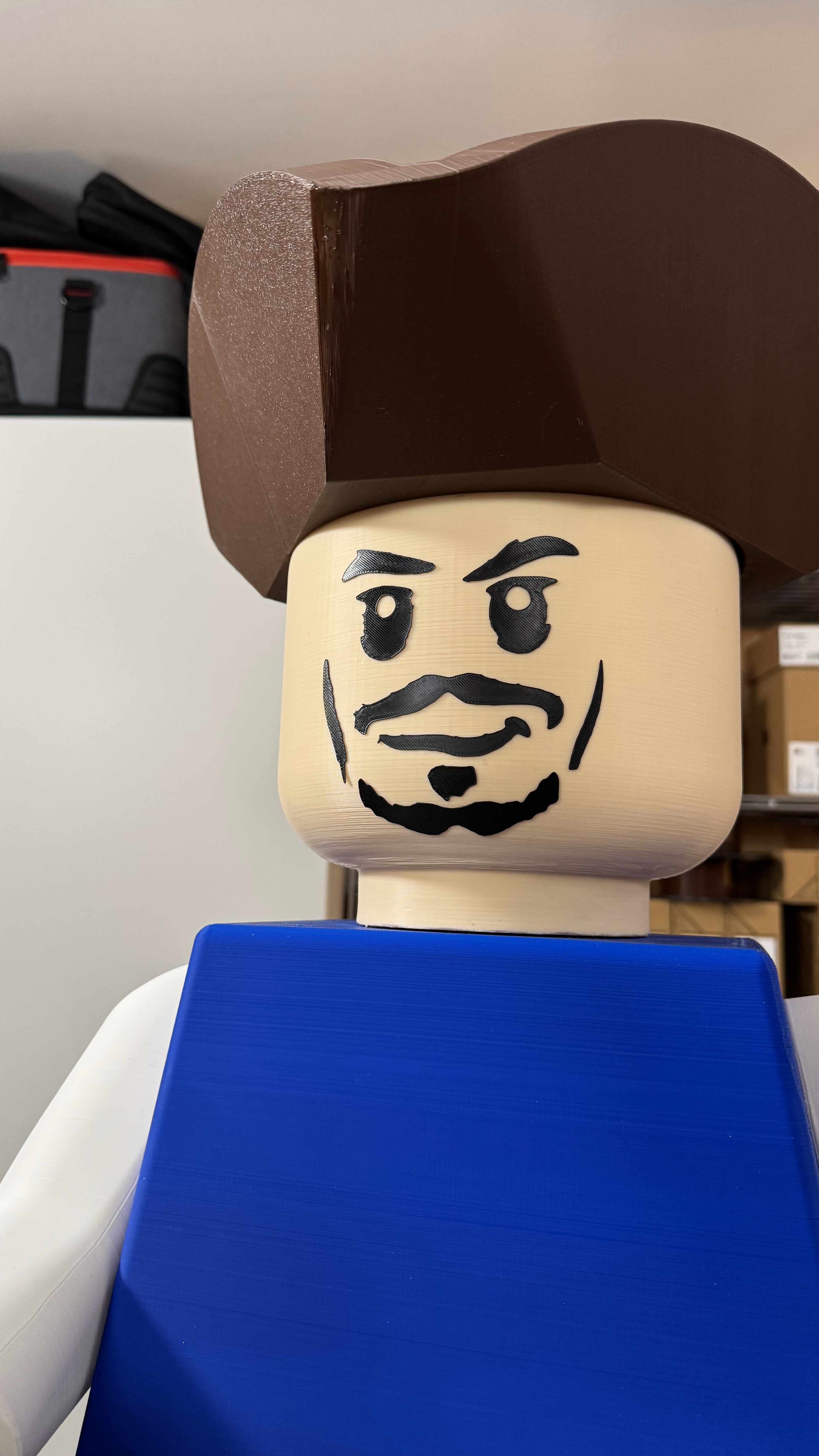 Brick Megafigure Pirate Face