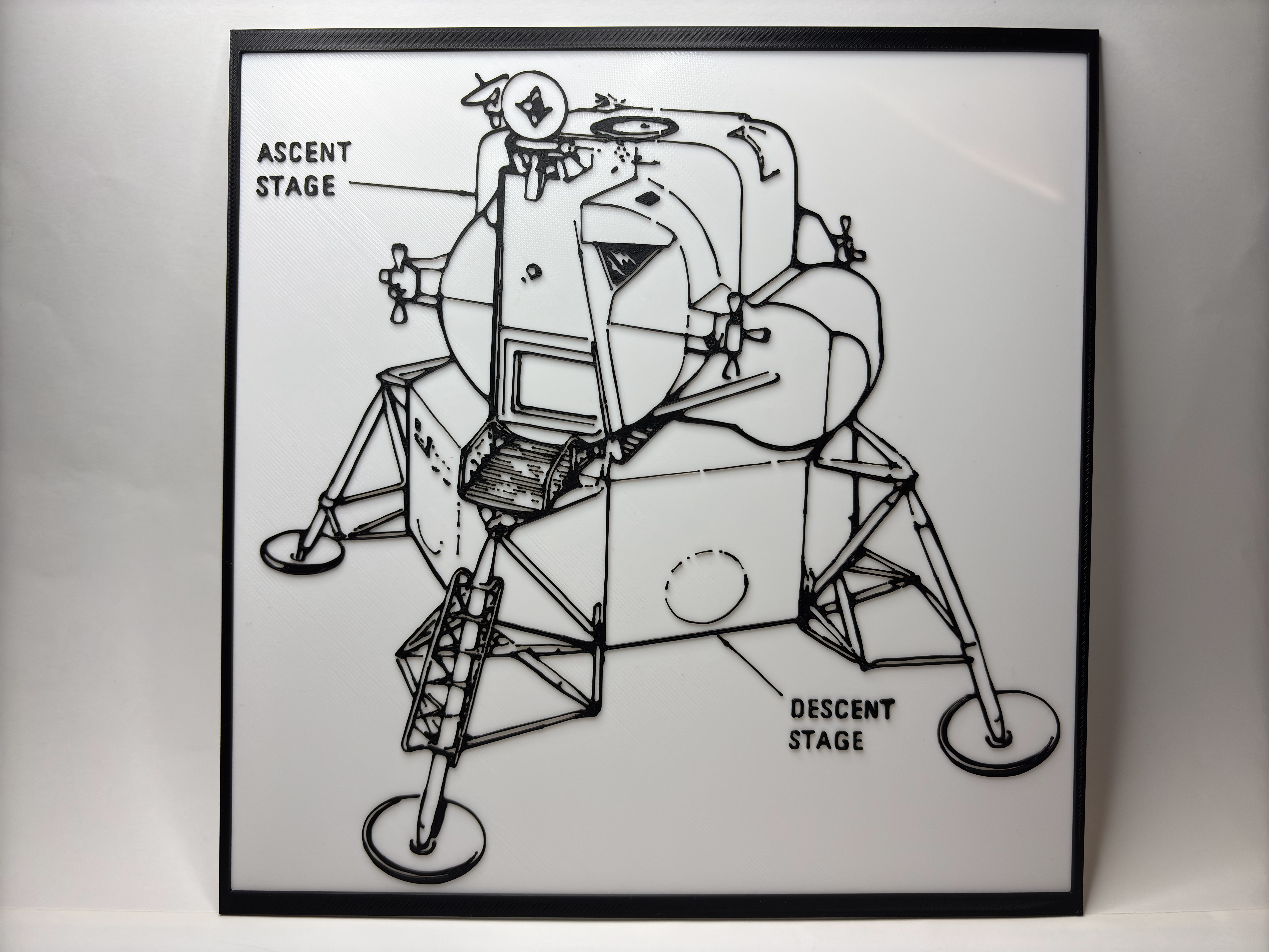 Apollo Lunar Landing Module - Blueprint