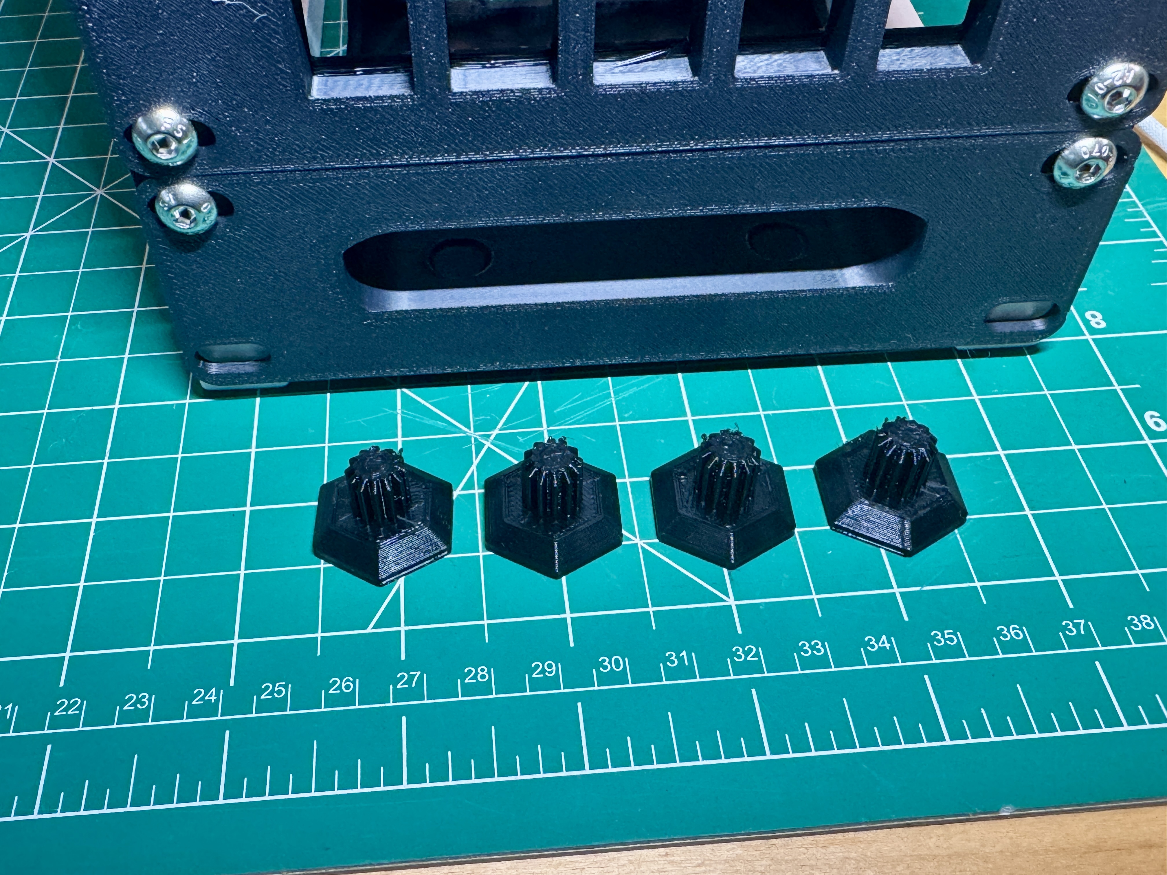 TPU feet for 6-inch and 10-inch 3D printable rack