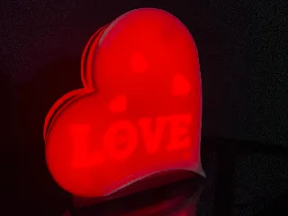 Heart Lamp