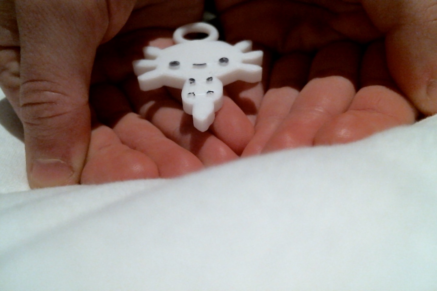 Axolotl Keychain (without option too)