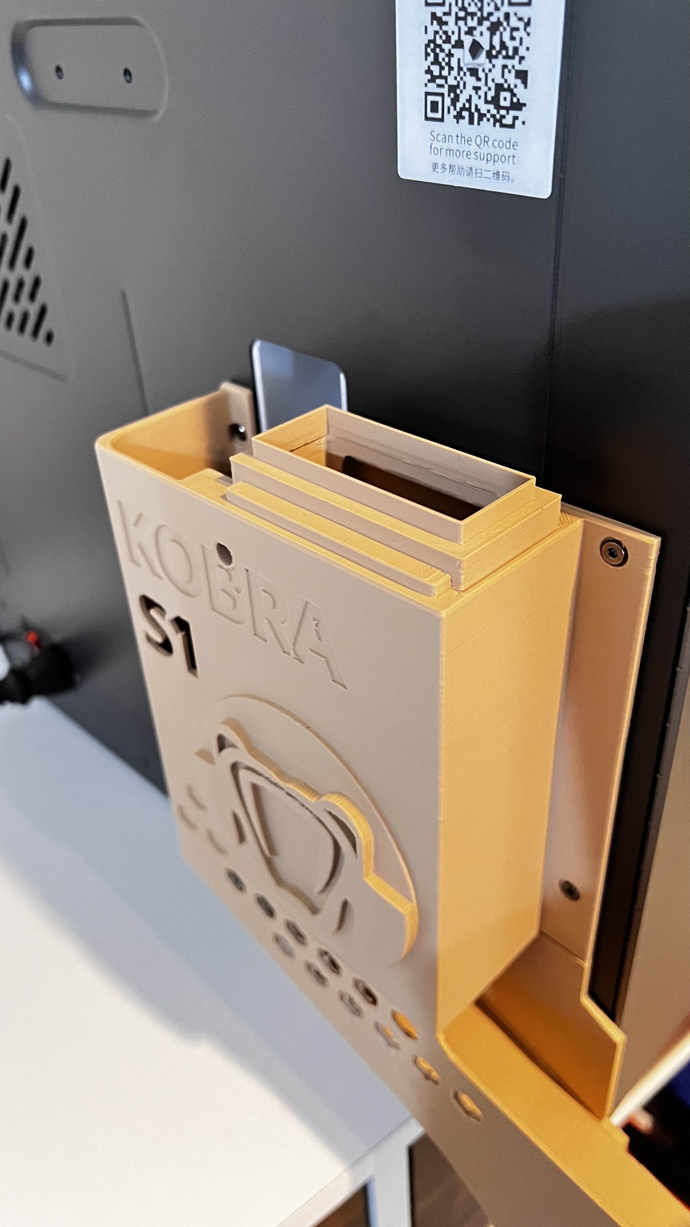 Anycubic Kobra S1 Filament Waste Bin REMIX Combo with Air Duct Seal